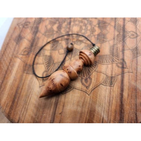 Pendule en Loupe de Thuya