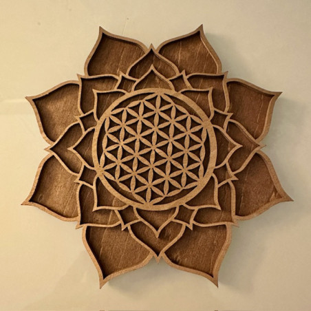 Lotus en Fleur de Vie